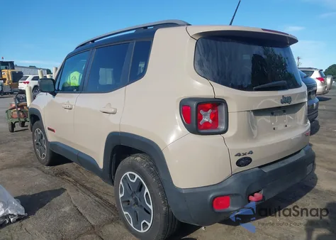 2015 Jeep Renegade Trailhawk from USA, damaged, VIN ZACCJBCT3FPC40464